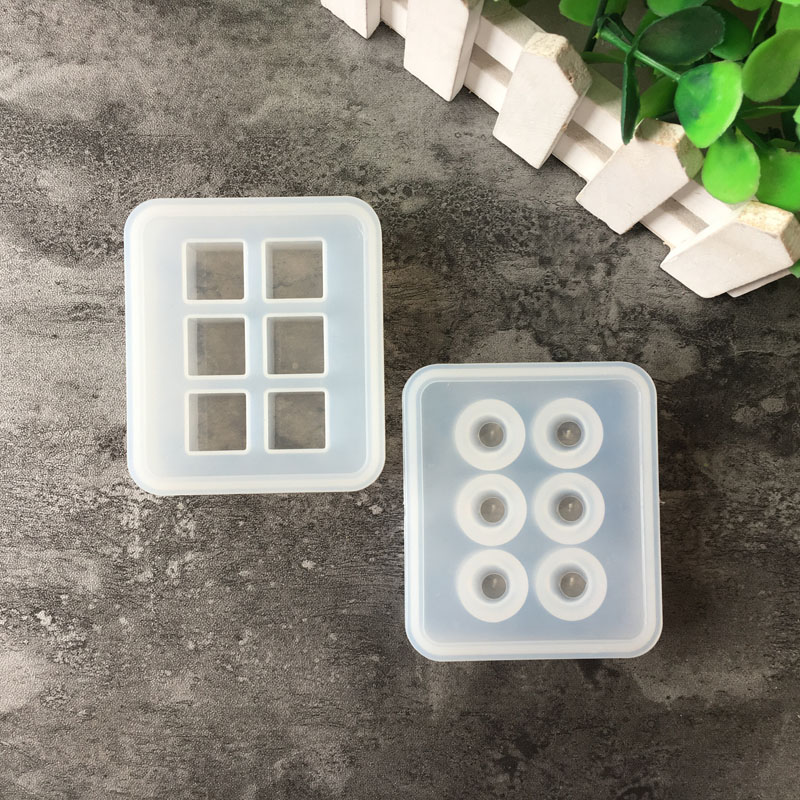Resin Art Liquid - Silikon kalıp 16mm küp topu boncuk