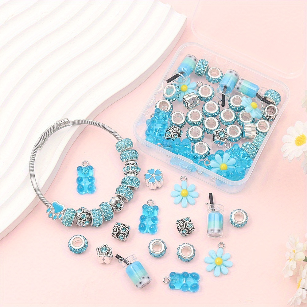 Resin Art Beach Theme - 62 adet Karışık Renkli Avrupa Büyük