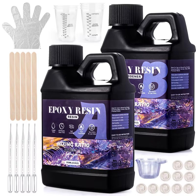 Resin Art Liquid - Kolay Karışım 1:1 Epoksi Reçine Kiti