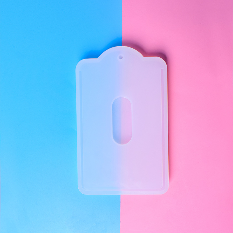 Resin Art Liquid - 1 adet kart kapak kalıbı DIY