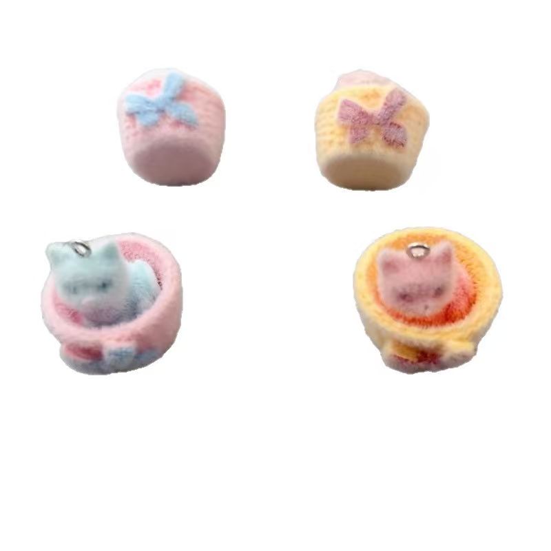 4 adet 3D peluş reçine kedi ko - Resin Art Handmade incelemesi ve fiyatı