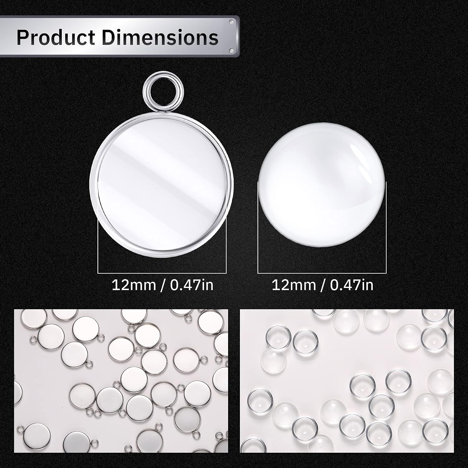 20 adet paslanmaz çelik yuvarl - Resin Art Handmade incelemesi ve fiyatı