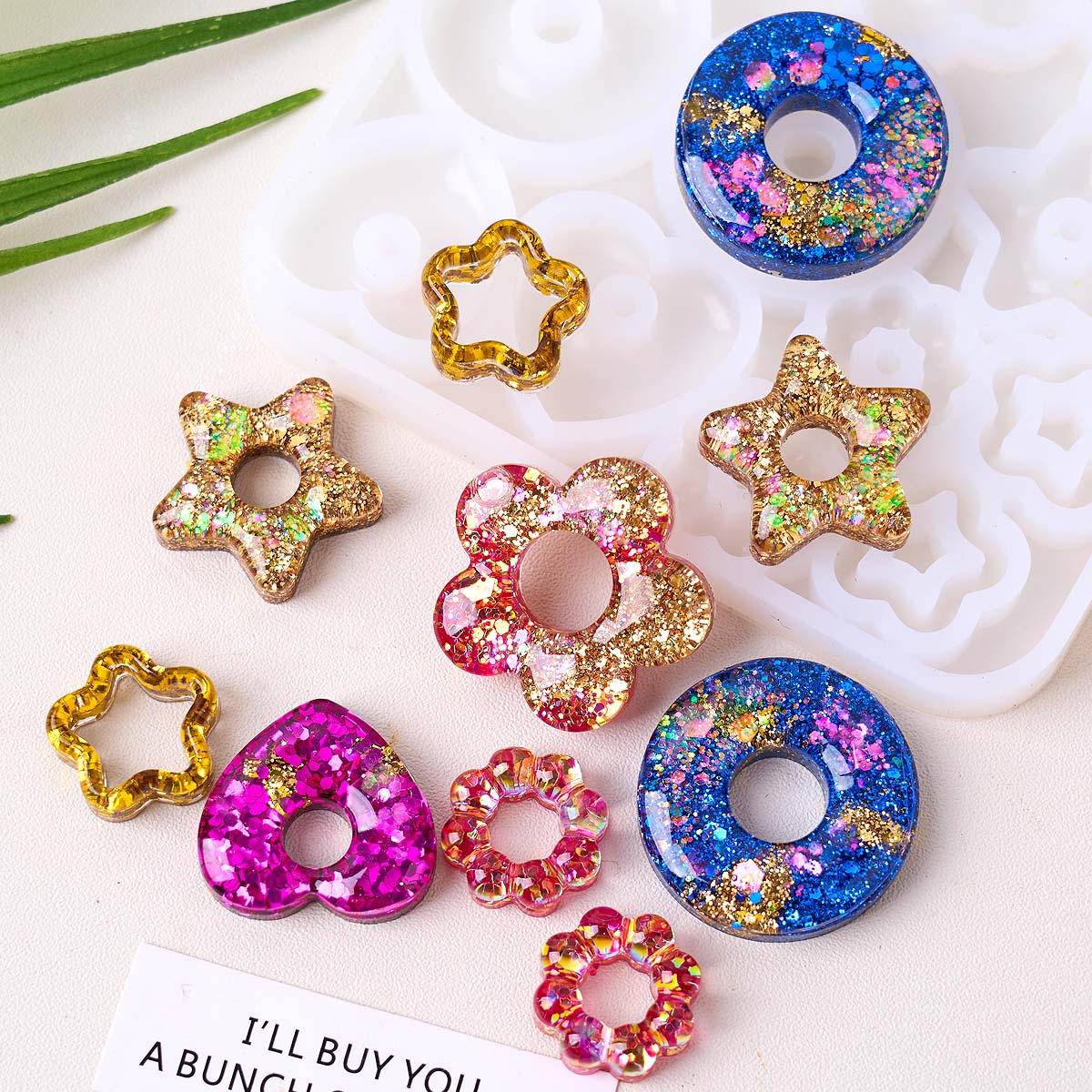 Çok fonksiyonlu Takı silikon k - Resin Art Heart incelemesi ve fiyatı