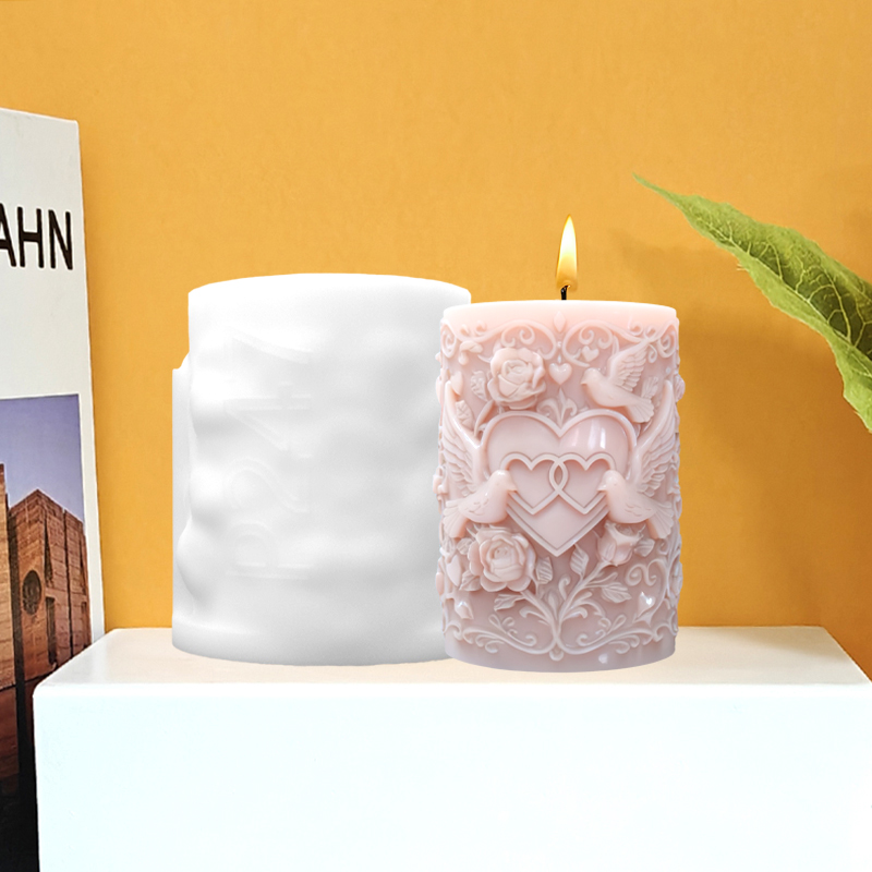 Çift Kalpli Bağlantılı Beyaz G - Resin Art Design incelemesi ve fiyatı