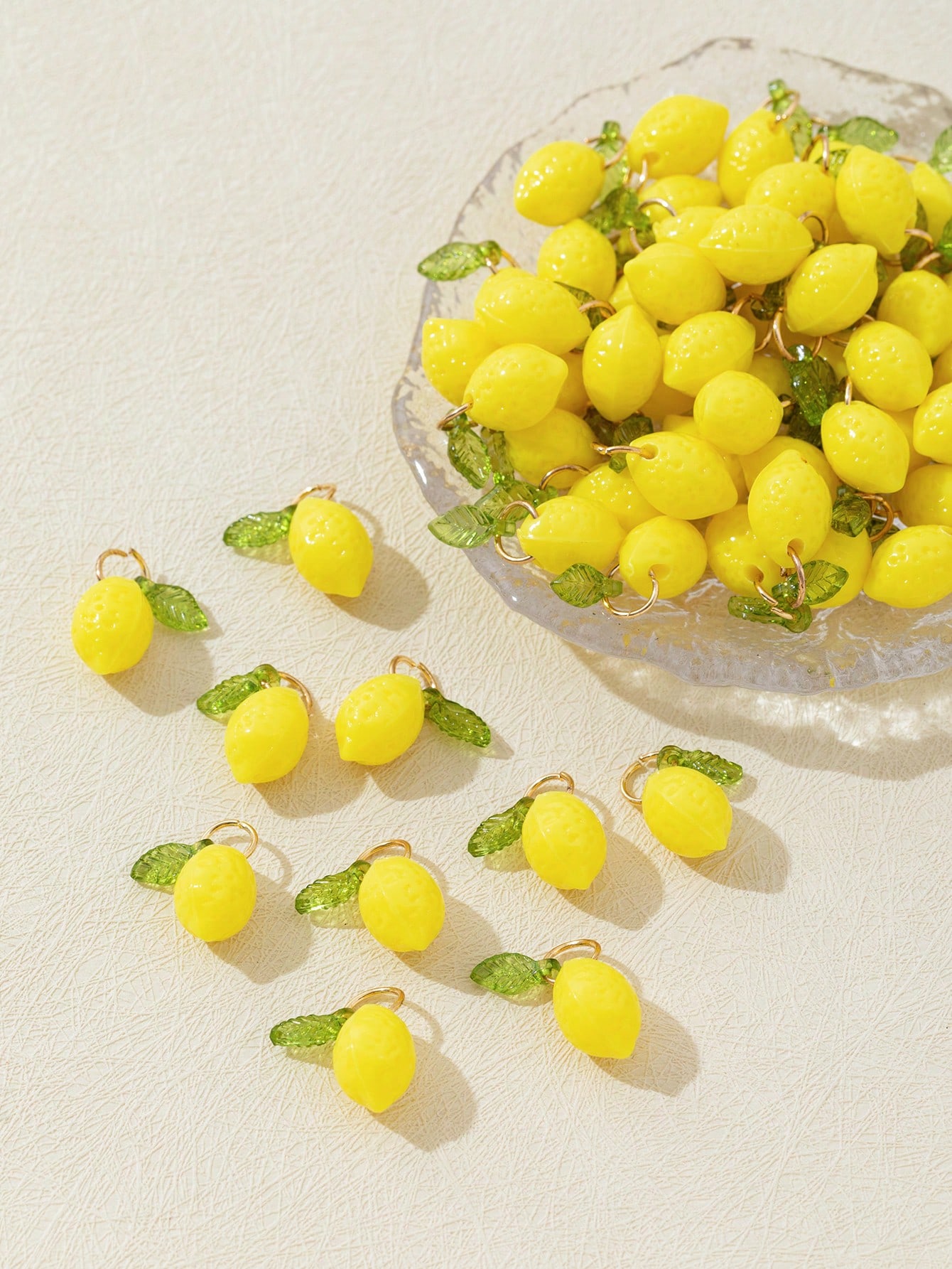 10 adet 3D limon reçine takıla - Resin Art Earrings incelemesi ve fiyatı