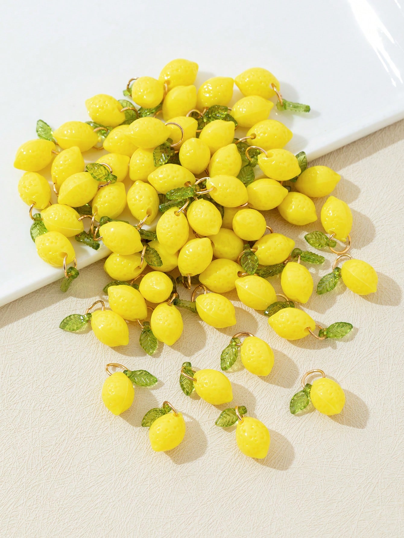 10 adet 3D limon reçine takıla - Resin Art Earrings incelemesi ve fiyatı