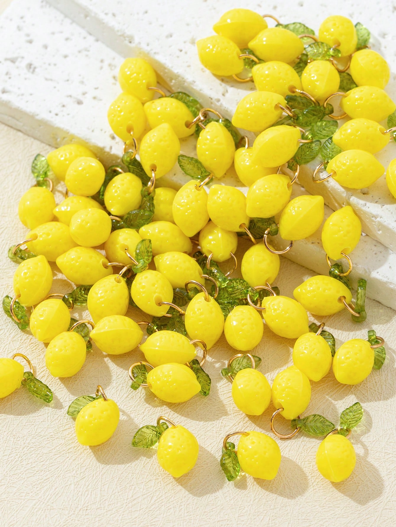 10 adet 3D limon reçine takıla - Resin Art Earrings incelemesi ve fiyatı