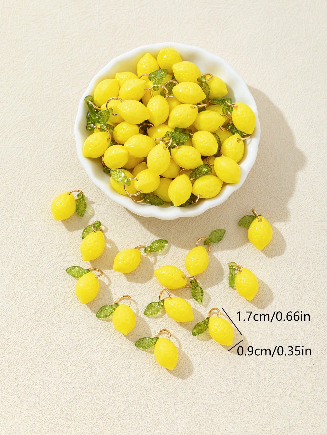 10 adet 3D limon reçine takıla - Resin Art Earrings incelemesi ve fiyatı