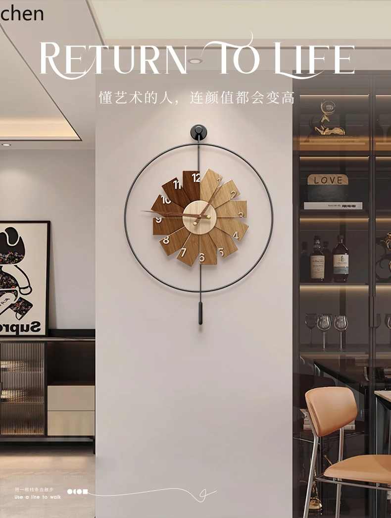 L15- Modern Minimalist Saat Re - Resin Art Wall Clock incelemesi ve fiyatı