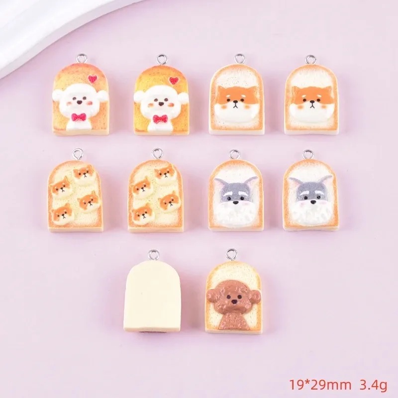 10 adet sevimli tost köpek reç - Resin Art Handmade incelemesi ve fiyatı