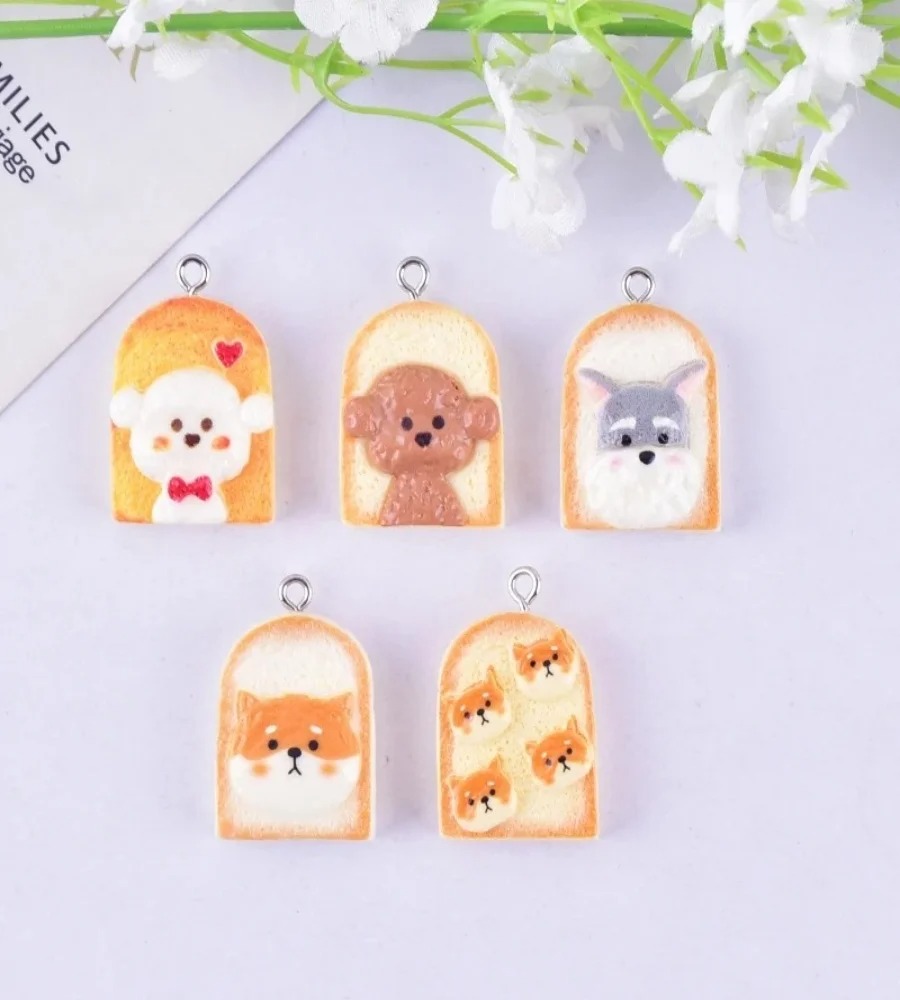 10 adet sevimli tost köpek reç - Resin Art Handmade incelemesi ve fiyatı