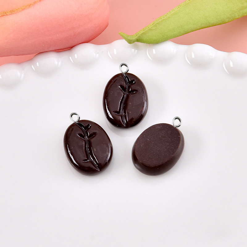 10 adet Kahve Çekirdekleri Reç - Resin Art Earrings incelemesi ve fiyatı