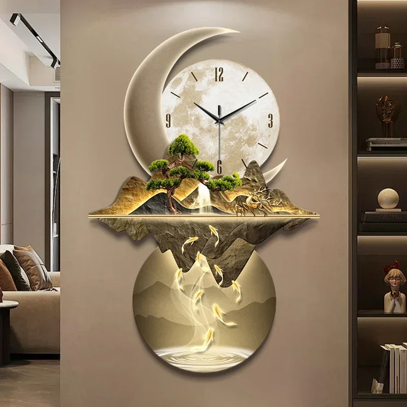 Sanatsal Duvar Saatleri Led Mo - Resin Art Wall Clock incelemesi ve fiyatı