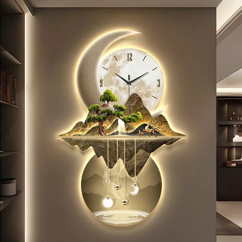 Sanatsal Duvar Saatleri Led Mo - Resin Art Wall Clock incelemesi ve fiyatı