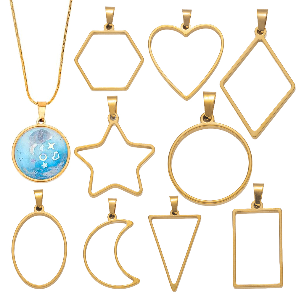 5 adet Paslanmaz Çelik Açık Ar - Resin Art Earrings incelemesi ve fiyatı