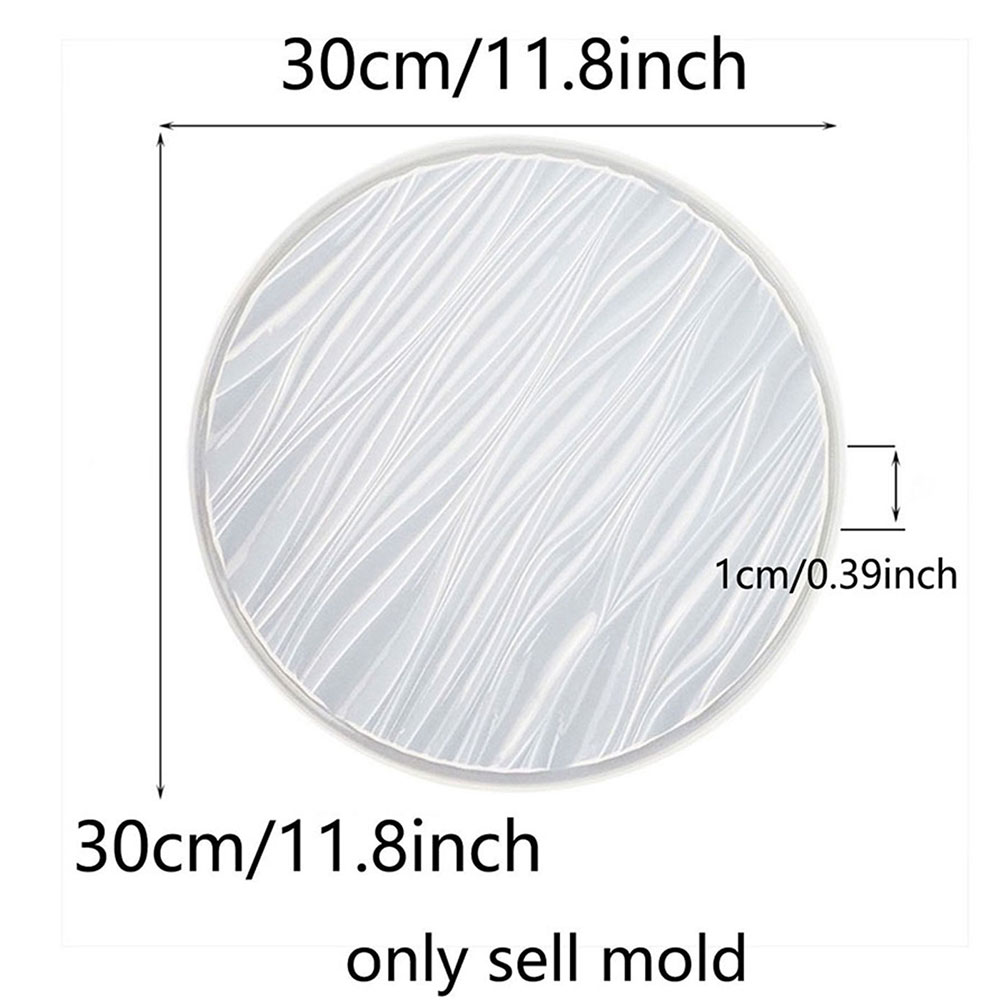 Büyük Yuvarlak Tepsi Silikon K - Resin Art Liquid incelemesi ve fiyatı