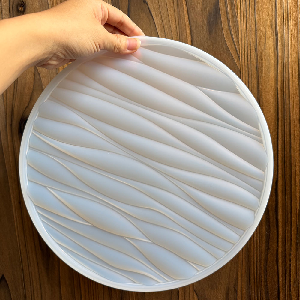 Büyük Yuvarlak Tepsi Silikon K - Resin Art Liquid incelemesi ve fiyatı