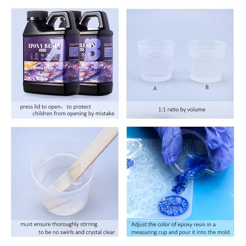 Kolay Karışım 1:1 Epoksi Reçin - Resin Art Liquid incelemesi ve fiyatı