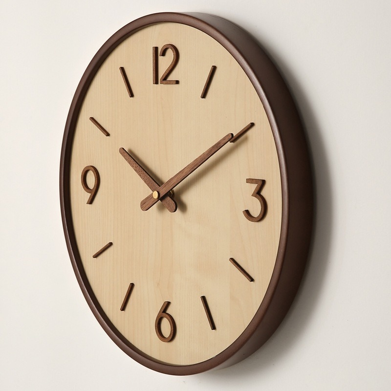 Modern Ahşap Sessiz Sanat Duva - Resin Art Wall Clock incelemesi ve fiyatı