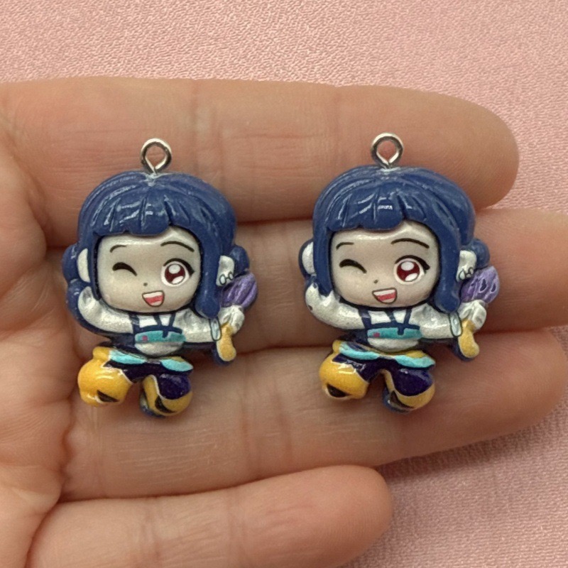 10 adet reçine karikatür kolye - Resin Art Handmade incelemesi ve fiyatı