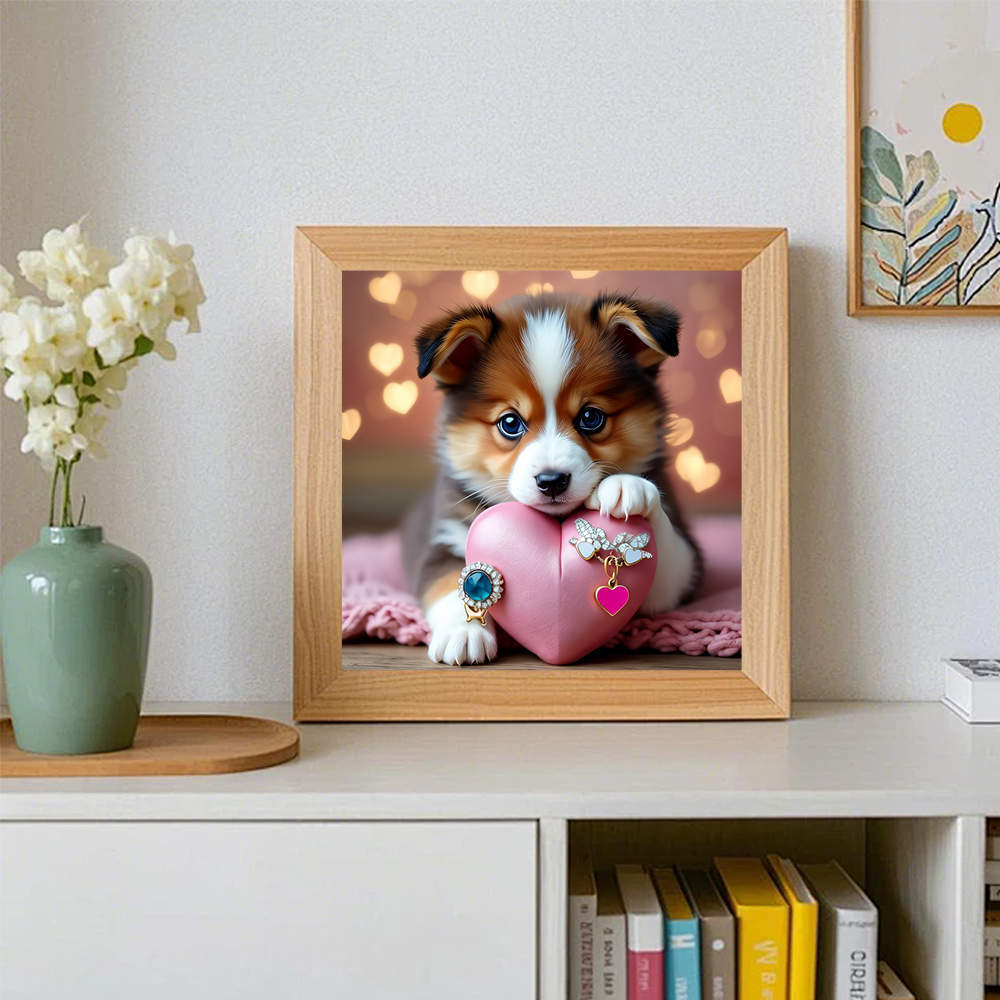 1 adet çerçevesiz 5D DIY Elmas - Resin Art Heart incelemesi ve fiyatı