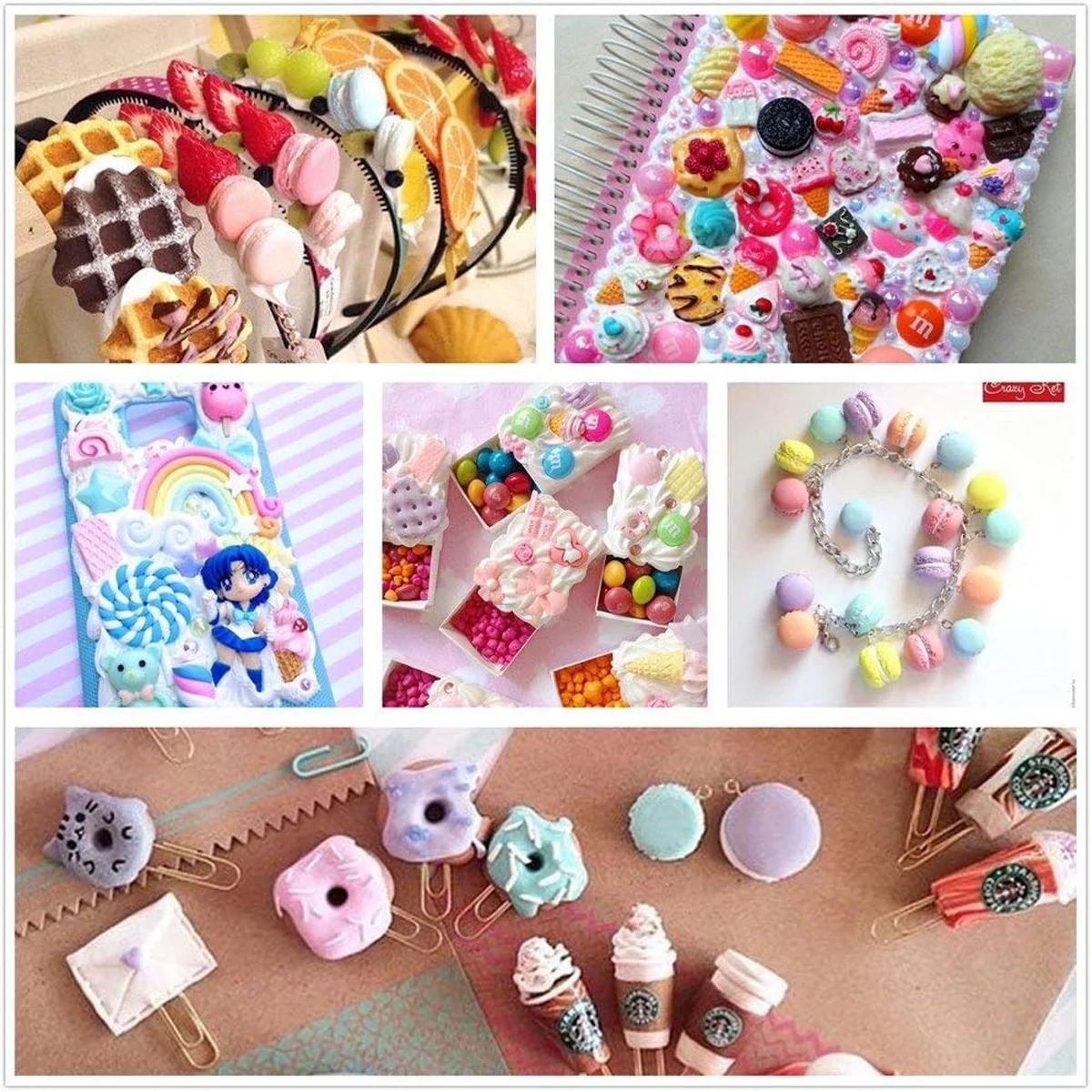 30 adet Rastgele Şeker Balçık  - Resin Art Handmade incelemesi ve fiyatı