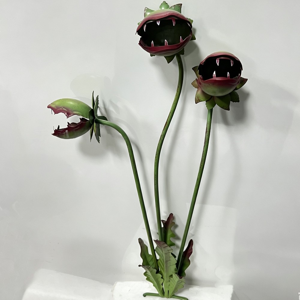 Etçil Çiçek Bahçe Süsü 63 cm A - Resin Art Design incelemesi ve fiyatı