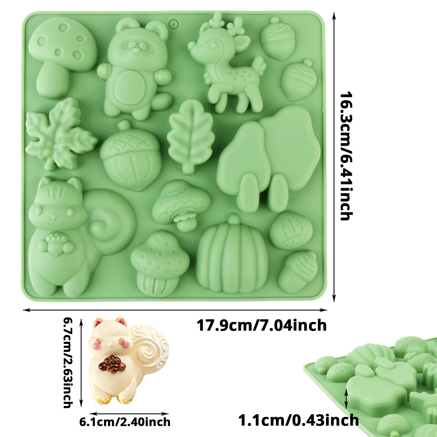 Sincap ve Geyik Şeklinde Hayva - Resin Art Decor incelemesi ve fiyatı