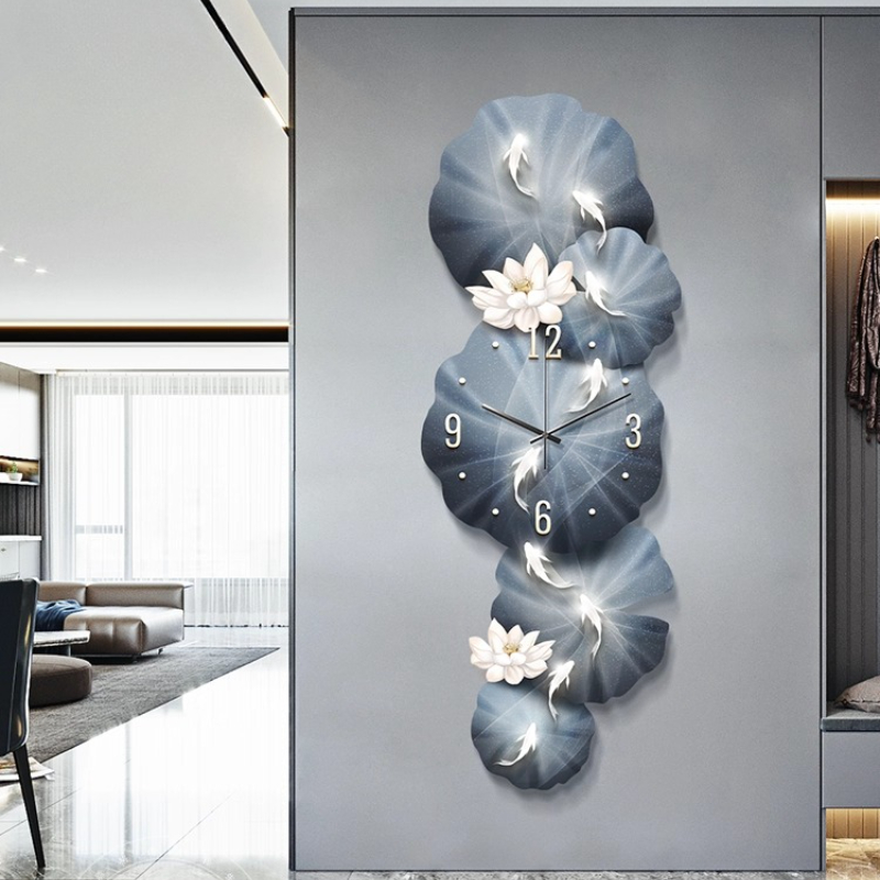 LED Sanat Duvar Saati Lüks Ses - Resin Art Wall Clock incelemesi ve fiyatı