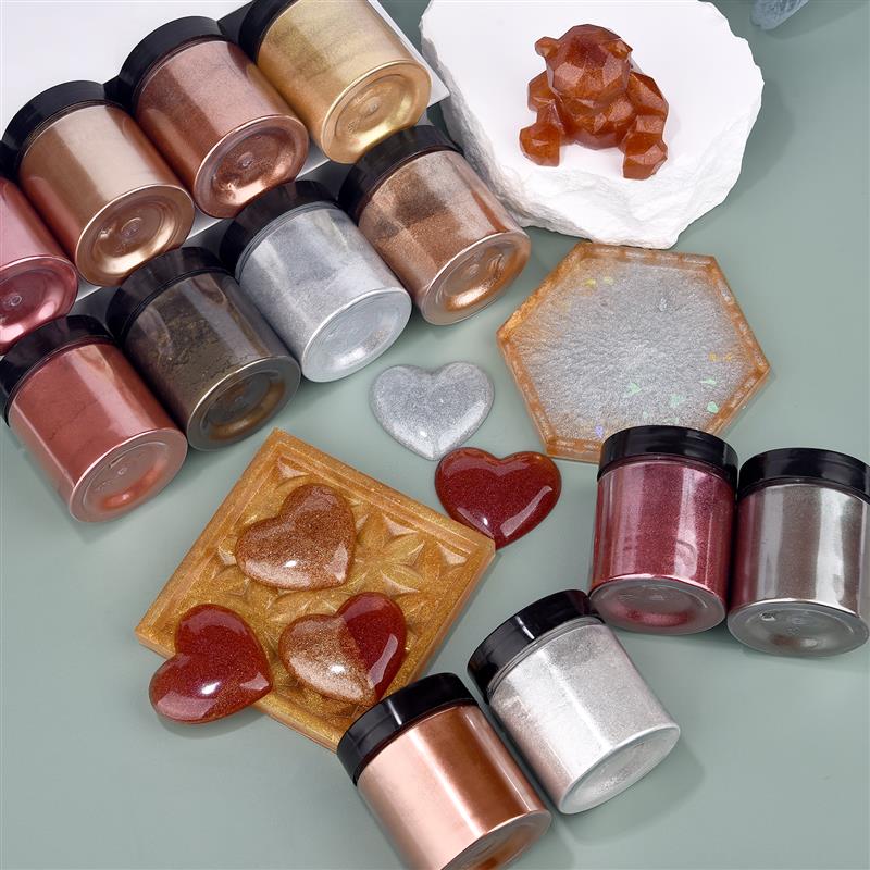 50g pırıltılı metalik altın gü - Resin Art Liquid incelemesi ve fiyatı
