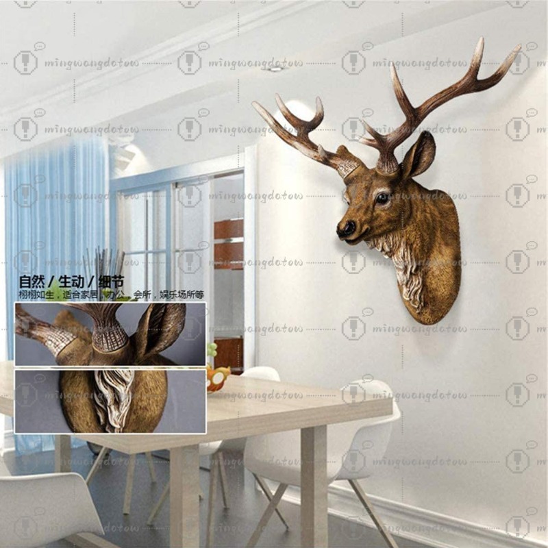 17 inçlik Sahte Geyik Başı, Sa - Resin Art Handmade incelemesi ve fiyatı