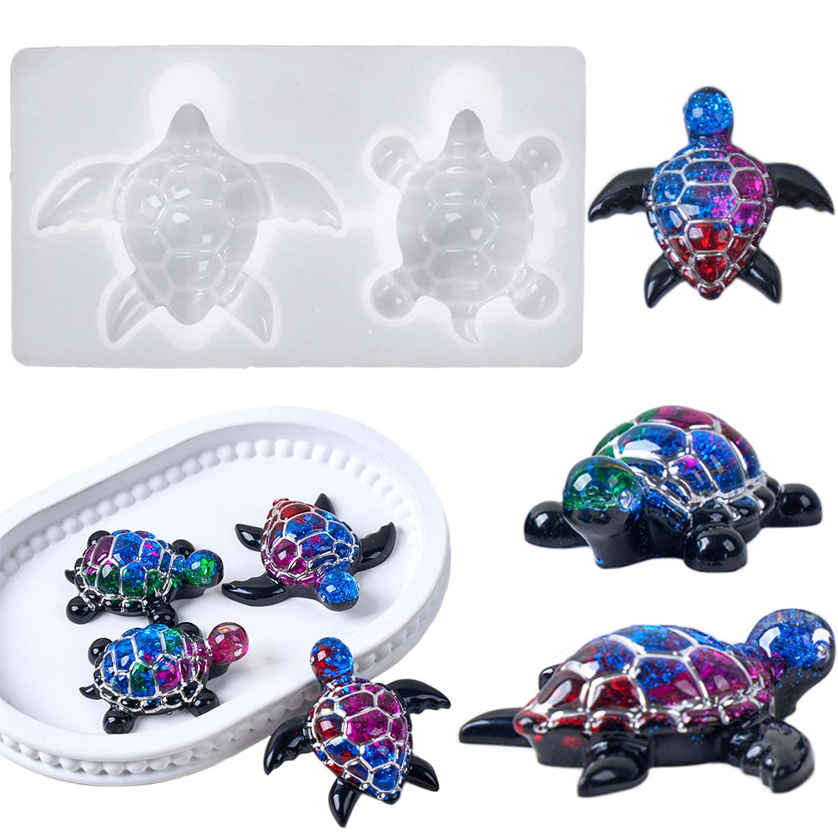 3D Deniz Kaplumbağası Anahtarl - Resin Art Liquid incelemesi ve fiyatı