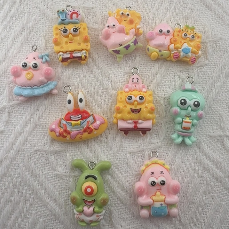 10 adet karikatür reçine kolye - Resin Art Handmade incelemesi ve fiyatı