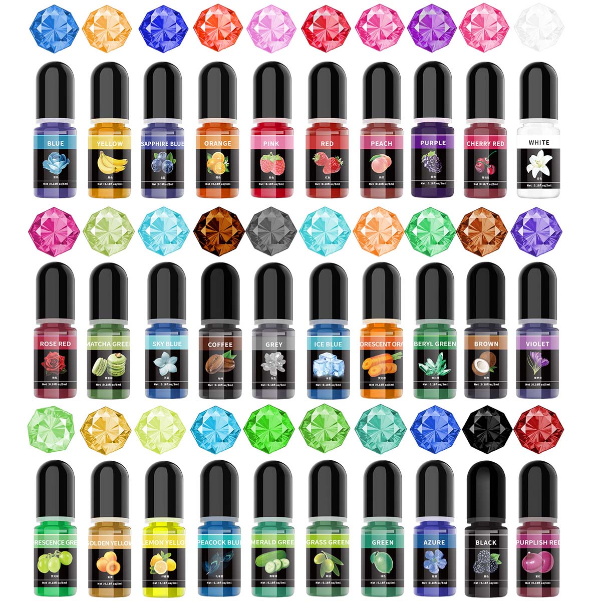 5 ml/şişe Epoksi Reçine Pigmen - Resin Art Liquid incelemesi ve fiyatı
