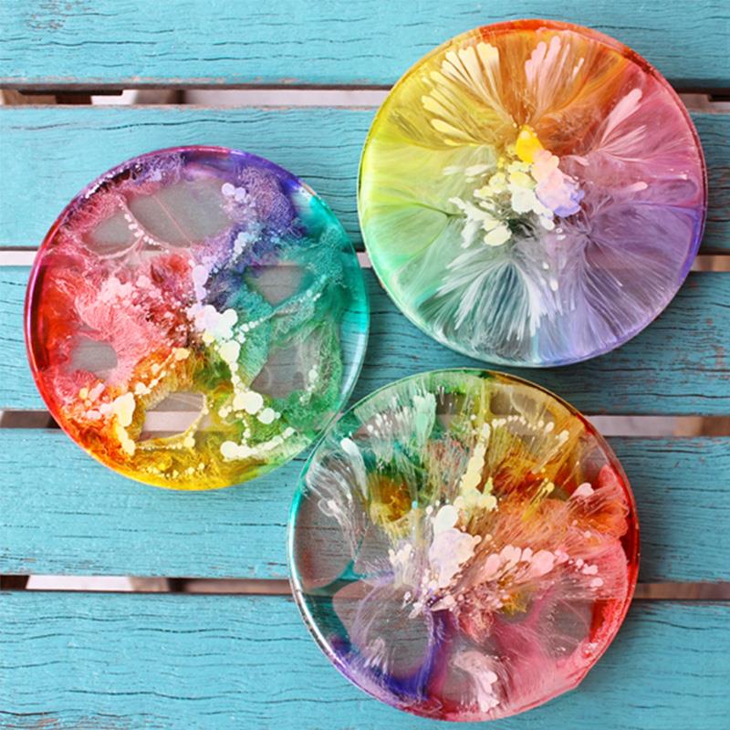 24 renk 10ml sanat mürekkep al - Resin Pigment Alcohol Ink incelemesi ve fiyatı