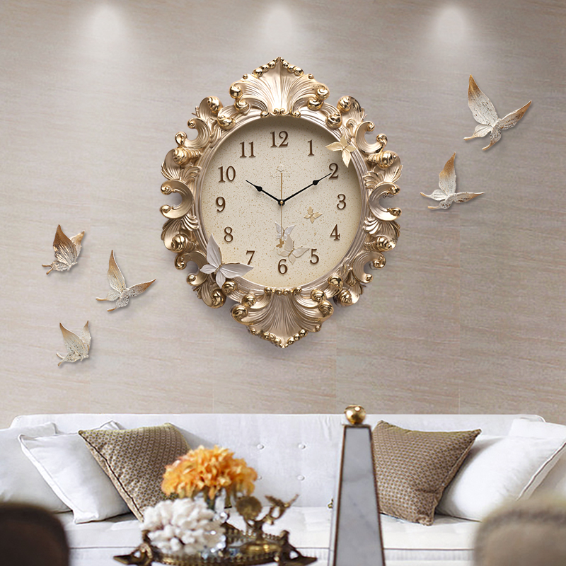 Avrupa Tarzı Oda Duvar Saati K - Resin Art Wall Clock incelemesi ve fiyatı