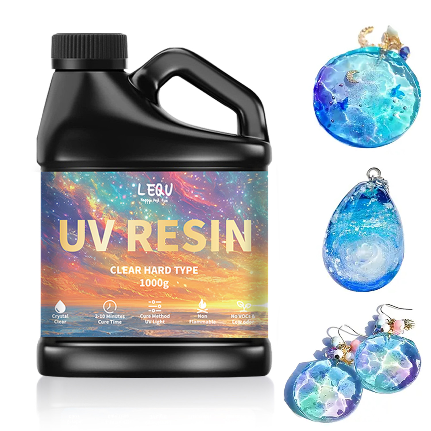 100/200/500/1000g UV Epoksi Re - Resin Art Liquid incelemesi ve fiyatı