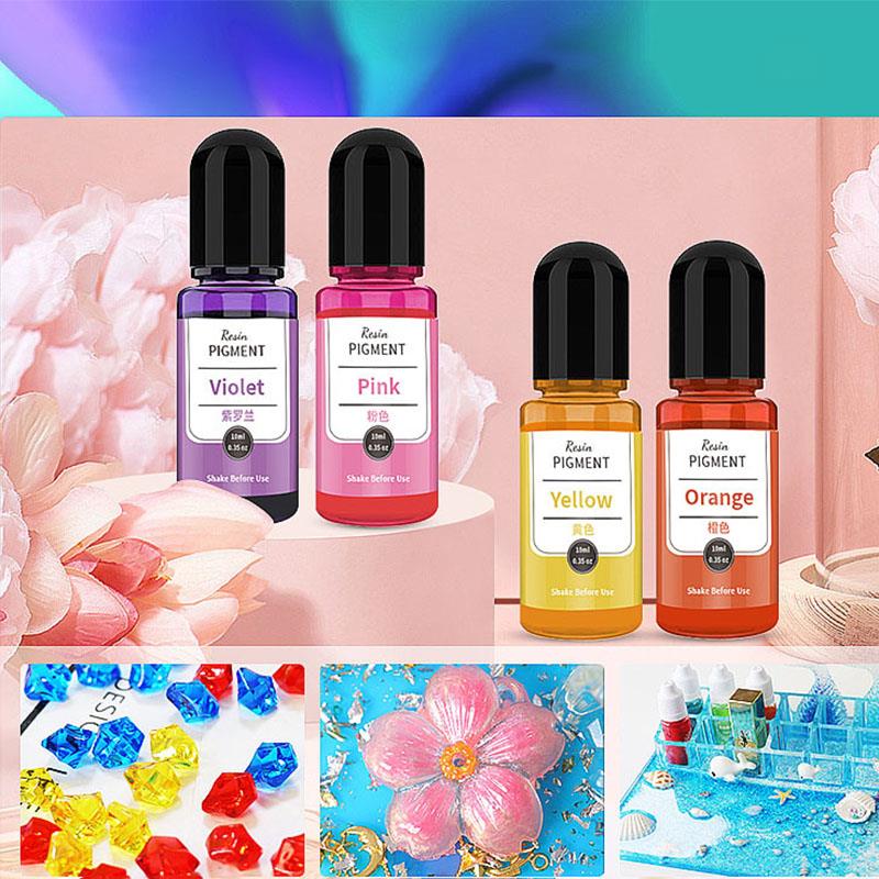 24 renk sanat mürekkep alkol r - Resin Pigment Alcohol Ink incelemesi ve fiyatı